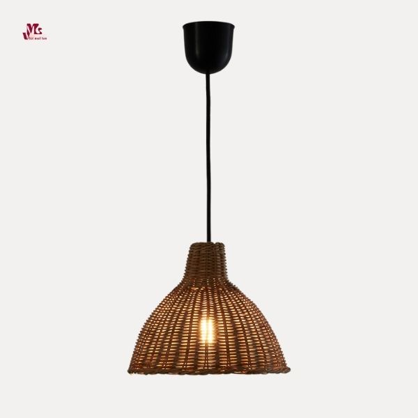 Rattan chandelier lamp
