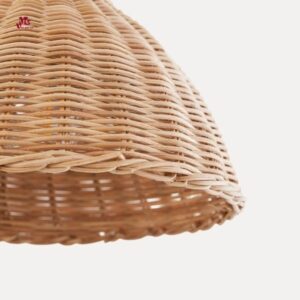 Rattan chandelier lamp