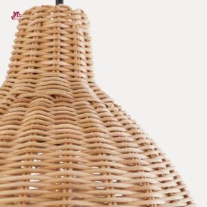 Rattan chandelier lamp