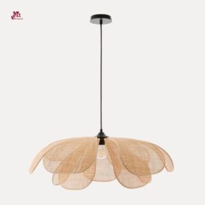 rattan chandelier
