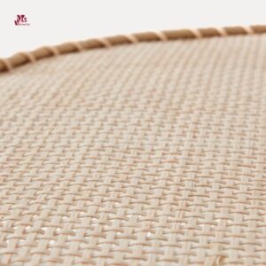 Natural rattan chandelier light