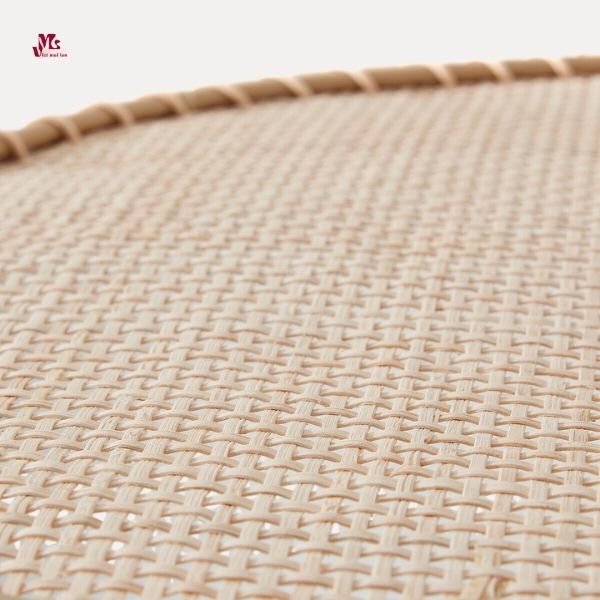 Natural rattan chandelier light