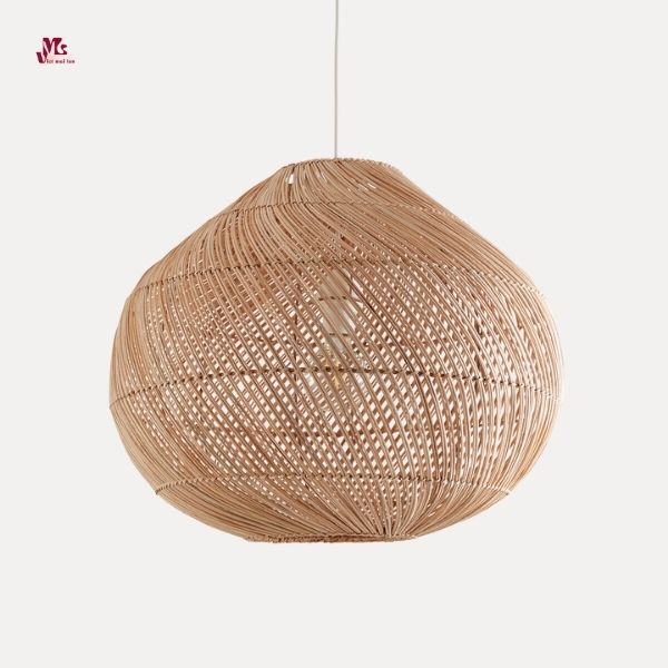 rattan chandelier light