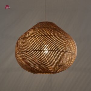rattan chandelier light