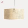 Luxury modern rattan chandelier light