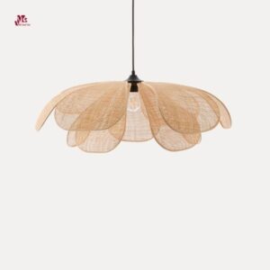rattan chandelier