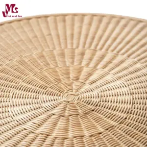 Natural Wicker Coffee Table