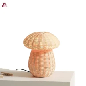 Wicker Table Lamp