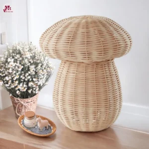 Wicker Table Lamp