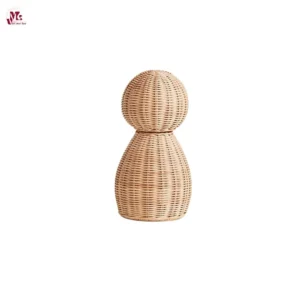 Rattan Bedroom Table Lamp