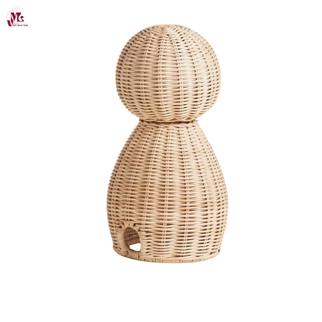 Rattan Bedroom Table Lamp