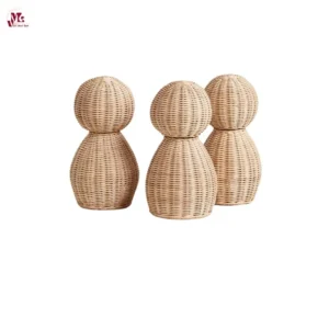 Rattan Bedroom Table Lamp