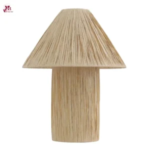 Natural Raffia Bedroom Table Lamp