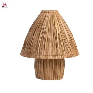 Raffia Table Lamp