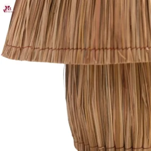Raffia Table Lamp