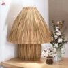 Raffia Table Lamp