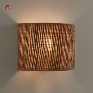 Raffia Wall Light
