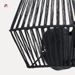 Hand Made Jute Wall Lamp