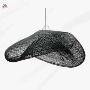 Woven Pendant Lamp Rustic Lighting