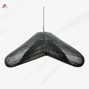 Woven Pendant Lamp Rustic Lighting