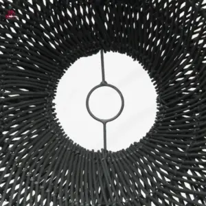 Woven Pendant Lamp Rustic Lighting