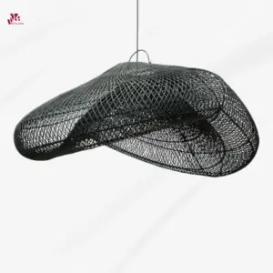 Woven Pendant Lamp Rustic Lighting