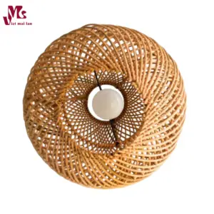 Woven Rattan Lampshade