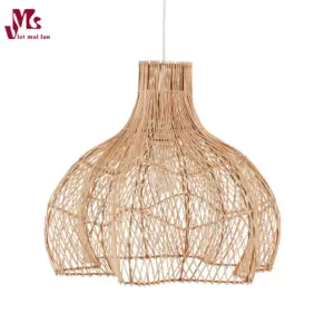 Rattan Hanging Light