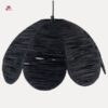 Black Willow Raffia Lamp Shade