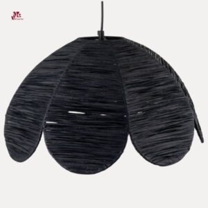 Black Willow Raffia Lamp Shade