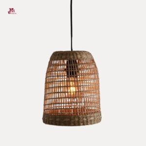 Seagrass lamp shade