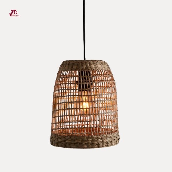 Seagrass lamp shade