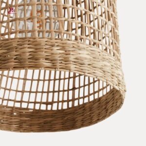 Seagrass lamp shade