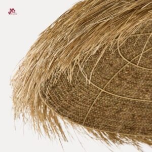 Seagrass chandelier