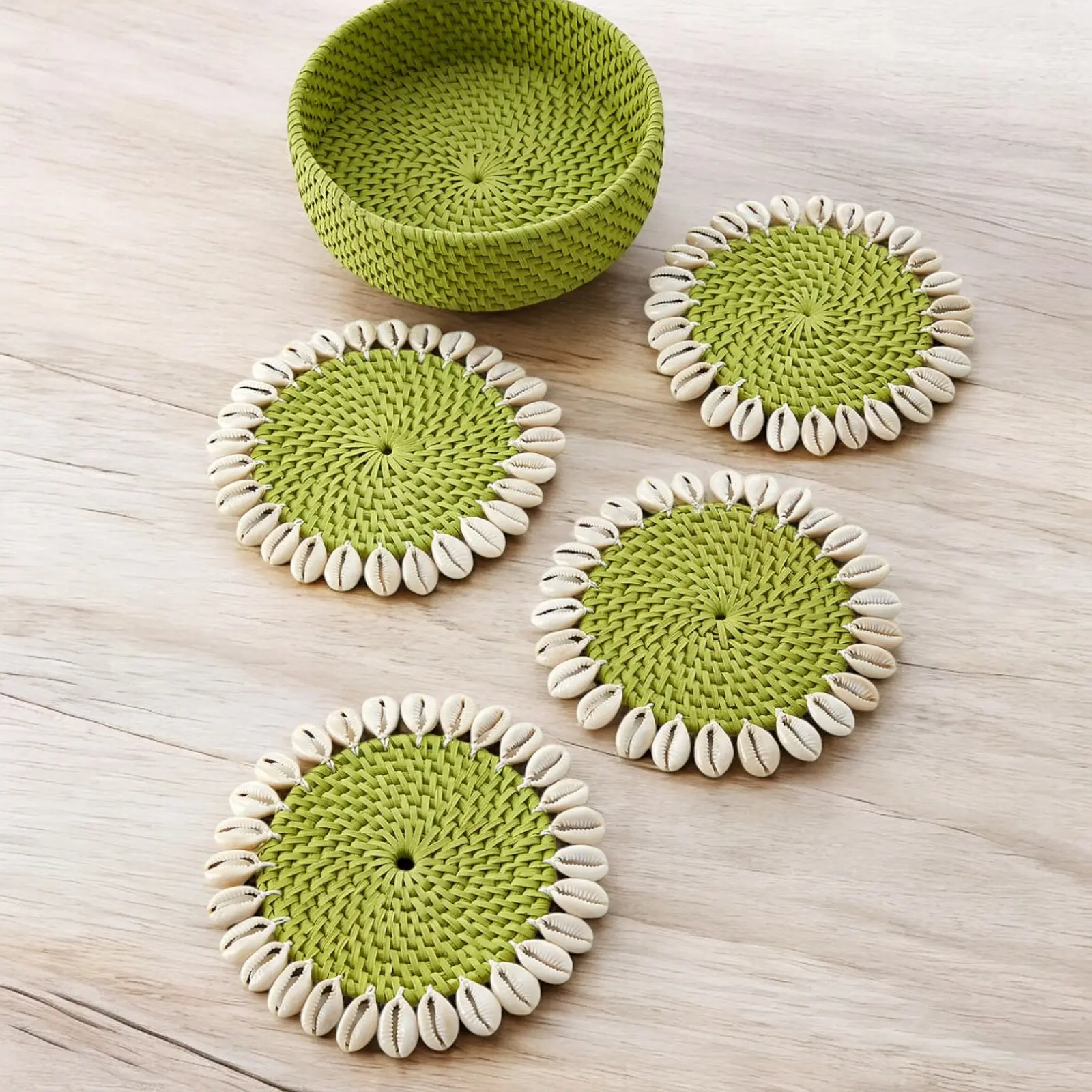 6Pcs Coasters for Drinks