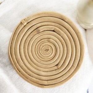 Rattan coaster