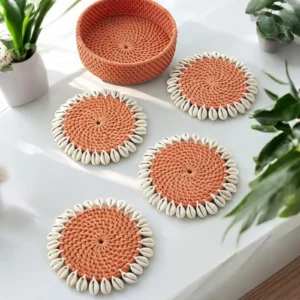Rattan Woven Coaster