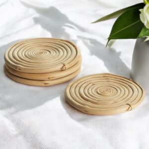 Rattan coaster