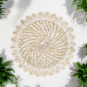 Handmade Natural Rattan Coaster