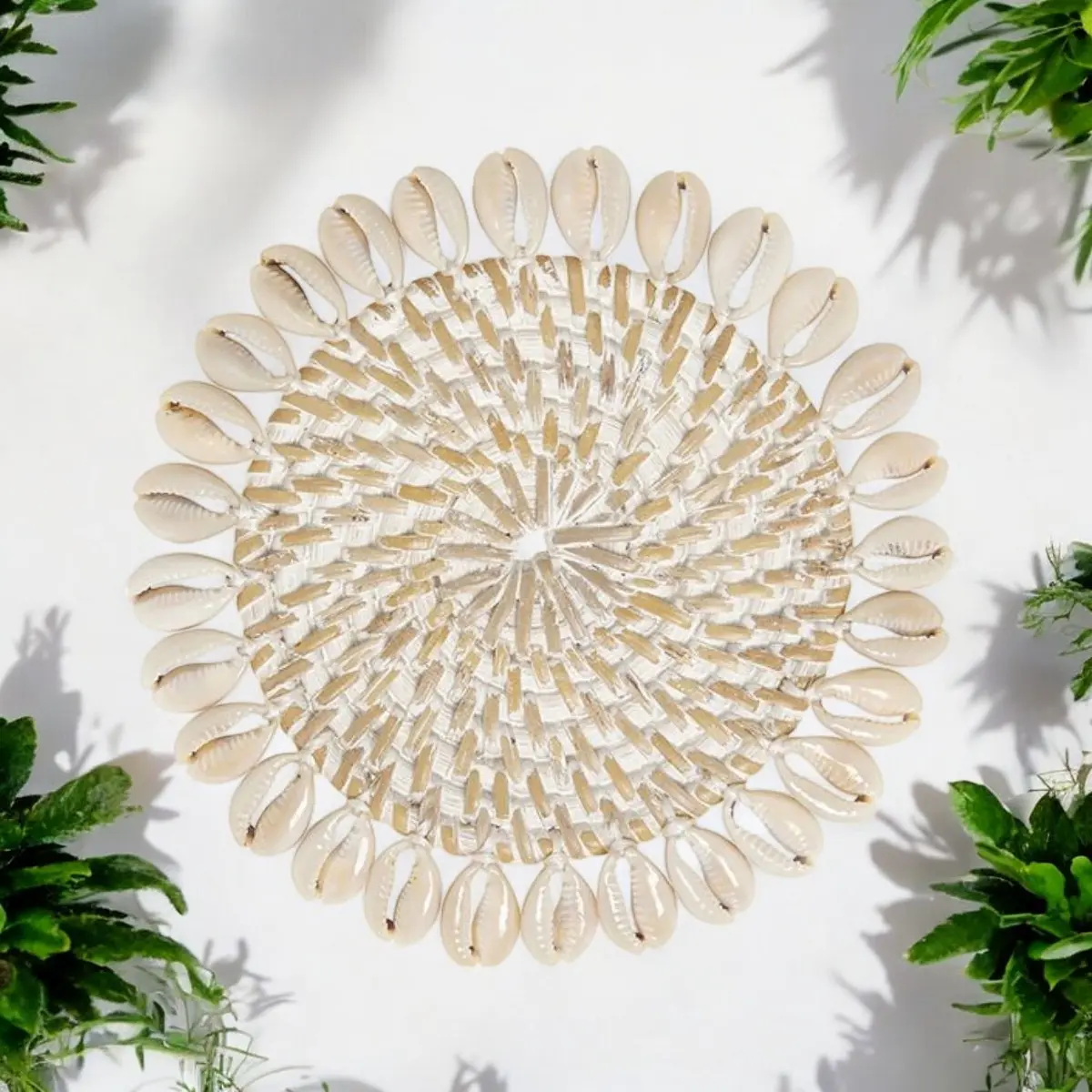 Handmade Natural Rattan Coaster