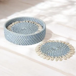 Rattan Drink Coasters