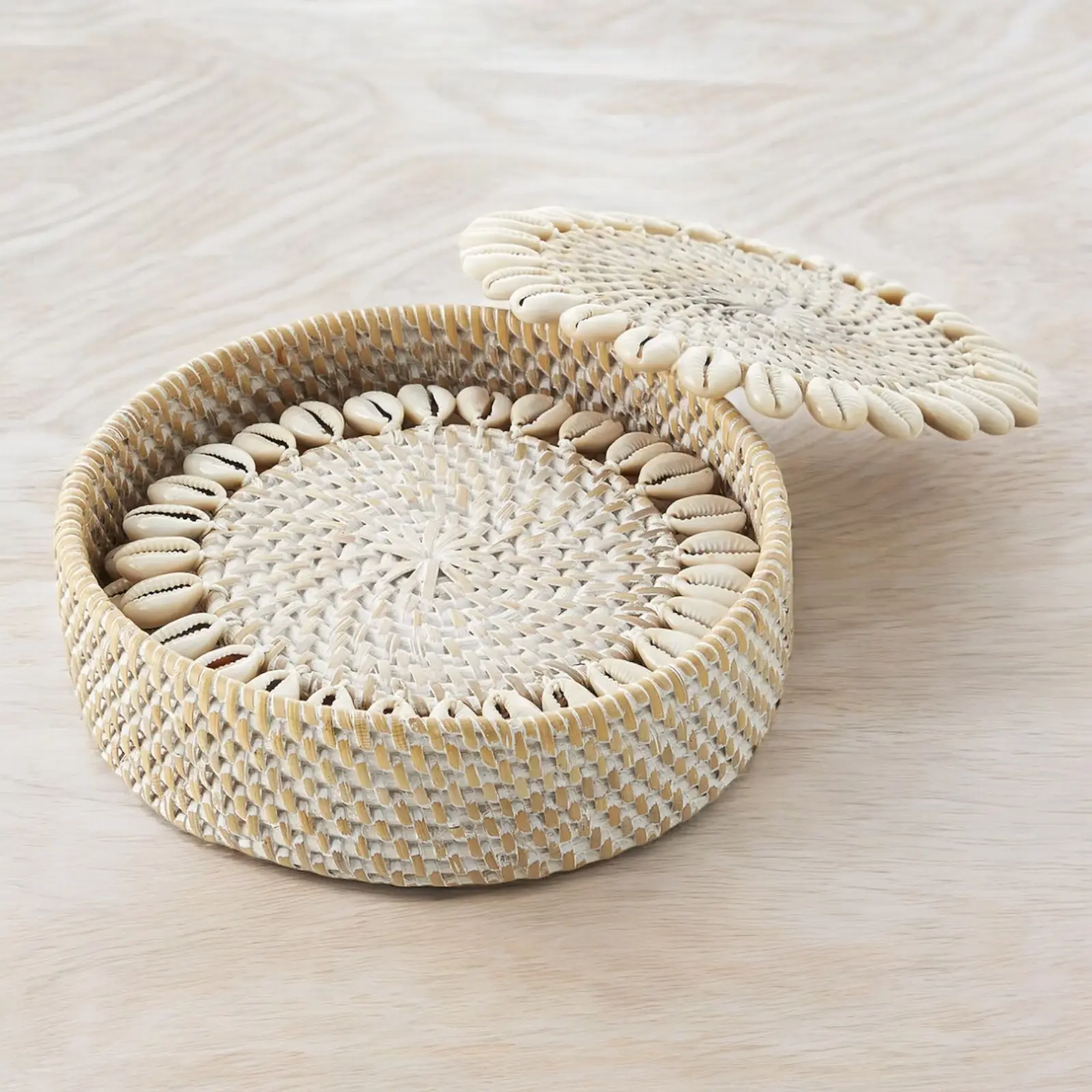 Handmade Natural Rattan Coaster (VMLTC-005) - Image 3