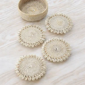 Handmade Natural Rattan Coaster