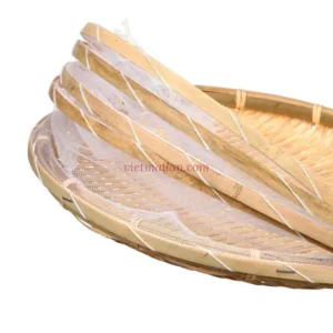 Mesh Food Cover Bamboo Base