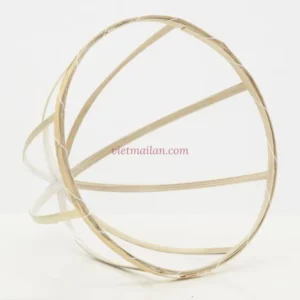 Round Bamboo Food Cover