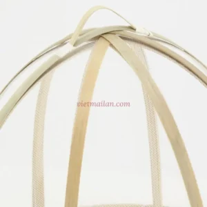 Round Bamboo Food Cover