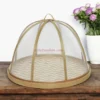 Round Bamboo Food Cover