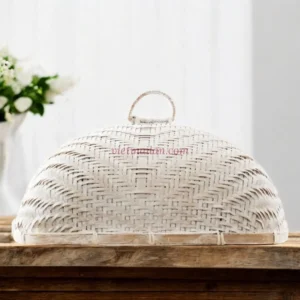 Woven Bamboo Food Cover