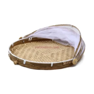 Wicker Bamboo Food Cover