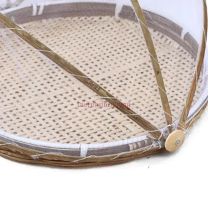Wicker Bamboo Food Cover